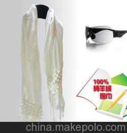 特价销售服装服饰配件米白色100 羊绒围脖围巾现货大量批发
